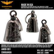 ガーディアンベル　ラッキーベル　バイカー　キーホルダー　お守り　GUADIAN BELL USA