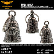 ガーディアンベル　ラッキーベル　バイカー　キーホルダー　お守り　GUADIAN BELL USA