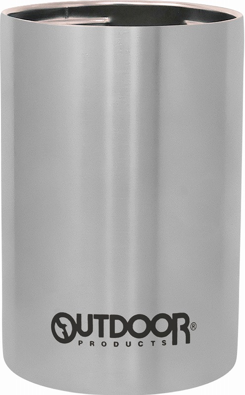 アウトドアプロダクツ　缶ホルダー350ml（シルバー）