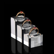 リングスタンド 指輪 ジュエリー アクセサリー 収納 展示 ジュエリーボックス サイズ違い3点セット