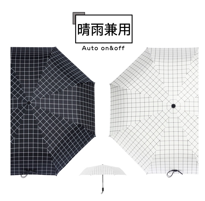 日傘 折りたたみ傘 晴雨兼用 折り畳み 傘 UVカット 携帯用 レディース 三つ折り 男女兼用　自動