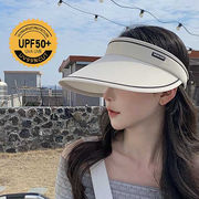 サンバイザー　帽子　UVカット　紫外線対策　ファッション　レディース
