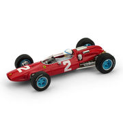 BRUMM/ブルム フェラーリ 158 F1 1964年イタリアGP 優勝 #2 JOHN SURTEES ドライバーフィギュア付