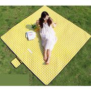 最新トレンド勢揃い 韓国ファッション ピクニックマット アウトドア用品 拡大 テント 外出 防水草