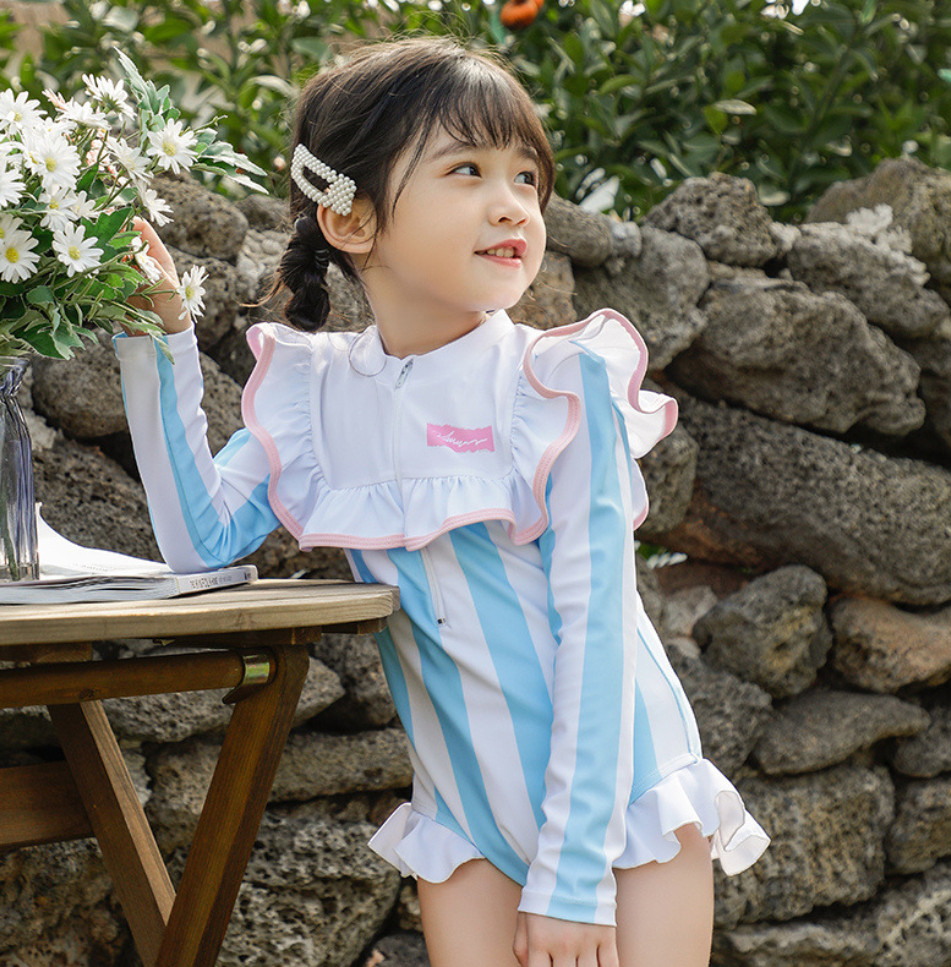 春夏新作 水着 女の子 女子水着 子供水着 キッズ水着 韓国 子供服 女児水着 可愛い ワンピース 香山 株式会社 問屋 仕入れ 卸 卸売の専門 仕入れならnetsea