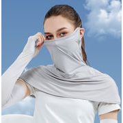 花粉・飛沫・ウイルス対策 日焼け防止 自転車 マスク フェイスマスク フェイスガード 帽子 登山 レディース