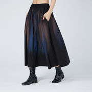 初回送料無料夏新作韓国人気スカートプラスサイズ伸縮性ウエストスカート