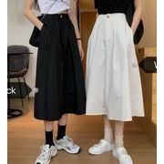 韓国ファッション★レディース向け★♪人気商品★♪ロングスカート★スカート♪春秋薄款♪2色