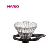 2022 新作『HARIO』V60 耐熱ガラス透過ドリッパー 01　VDGR-01-B（ハリオ）