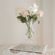 早い者勝ち ガラス シンプル テーブル ドライフラワー 花瓶 装飾 オーナメント 小さな新鮮な