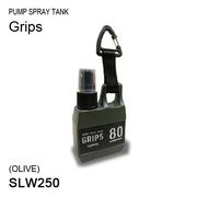 PUMP SPRAY TANK Grips アルコール対応 スプレーボトル タンク グリップス SLW250 オリーブ