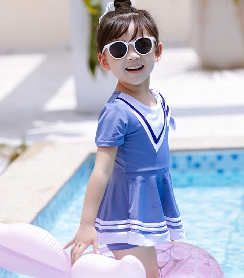 ハワイ 2022夏新作 人気 子供服  韓国風子供服  ベビー 子供用 連体水着 女の子   水着  キッズ水着2色