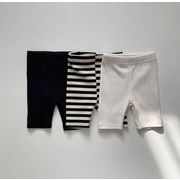 韓国風子供服    カジュアル   ショートパンツ   キッズ服   ズボン   3色