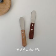 韓国風   ins   撮影道具   レトロ   バターナイフ   ステンレス食器    ナイフ