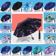 傘 折りたたみ傘 自動開閉 ワンタッチ 台風対応 UVカット 100cm 超撥水 高強度グラスファイバー