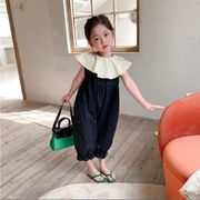 【2022夏新作】韓国風子供服 サロペット ベビー服 コットン製 可愛い オーバーオール 90#-140#