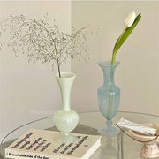 韓国ファッション レトロ ガラス 花瓶 ホーム 装飾 オーナメント リビングルーム 花瓶
