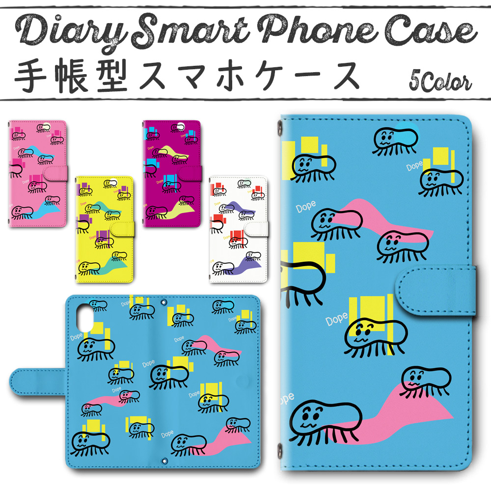 Galaxy Note10＋ 手帳型ケース 502 スマホケース ギャラクシー おたこむし