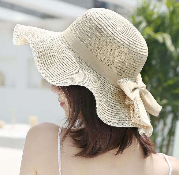 夏ファッション 麦わら帽子 キャップ 韓国風 日焼け対策   小顔効果 ハット フィッシャーマン