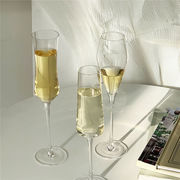 贈り物の問題を簡単に解決する。INSスタイル シャンパングラス ワイングラス ガラス ロマンティック