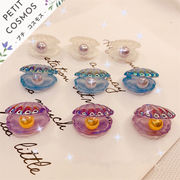 貝殻 パール 透明感 樹脂パーツ デコパーツ DIYパーツ 手芸 ハンドメイド アクセサリーパーツ 韓国風