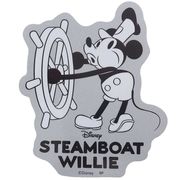 ミッキーマウス ダイカットビニールステッカー 蒸気船ウィリー