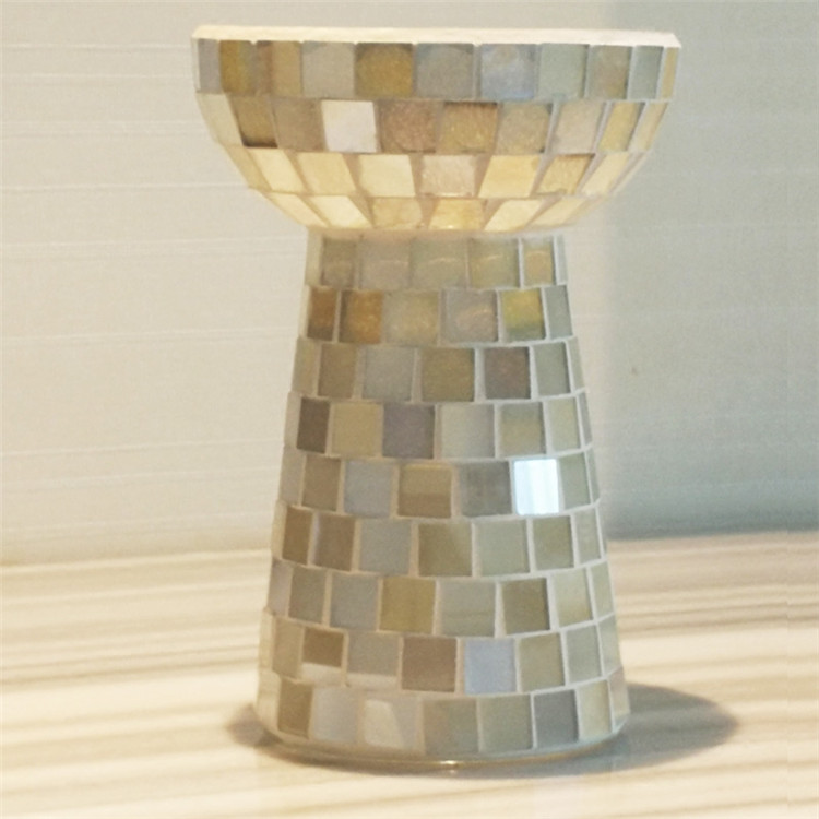 モザイク ガラス 花瓶 大人気 新品 自宅 装飾 デザインセンス 小さい新鮮な
