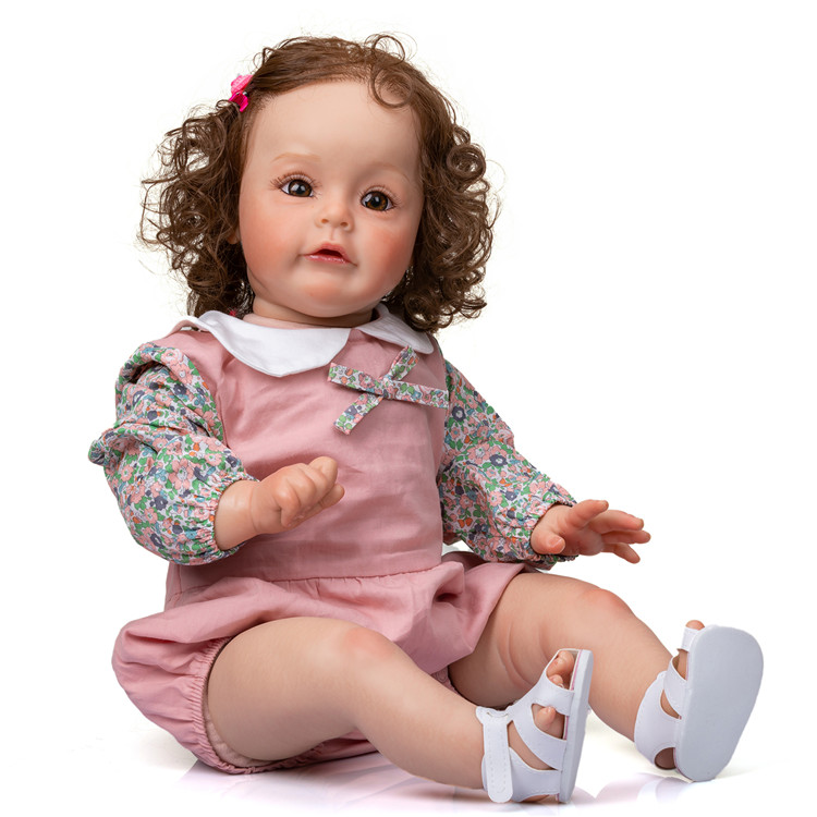 タイムセール フォーリンスタイル かわいい 赤ちゃん 子供 モデル 女の子 おもちゃシミュレーション 人形