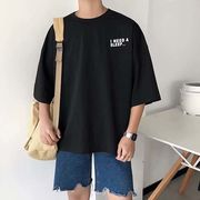 ユニセックス　メンズ　Tシャツ　半袖　シャツ　カジュアル　大きいサイズ　ストリート系　渋谷風☆