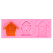 DIY手芸 素材 アロマ モールド 手作り石鹸 エポキシ樹脂 資材飾り キャンドル 装飾DIY 木造小屋