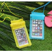防水携帯ポーチ 携帯電話ドライバッグ 携帯防水ケース  用途iPhones  お風呂 ビーチ プール  潜水 水泳