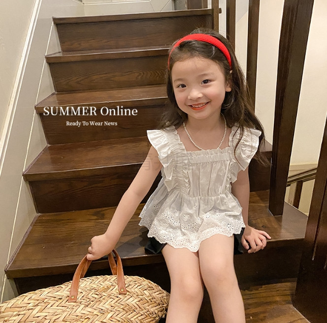 Ins 22春夏新作 韓国子供服 トップス ピュアカラー 袖なし シャツ 純色 きれいめ 可愛い 子供服 Www Watsons Biz Id