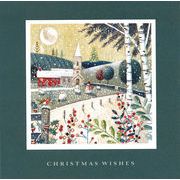 グリーティングカード クリスマス「CHRISTMAS WISHES」メッセージカード