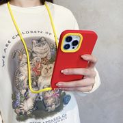 新入荷ケース★可愛い  iPhone14ケース  ポケット ショルダー ケース iPhoneケース スマホショルダー