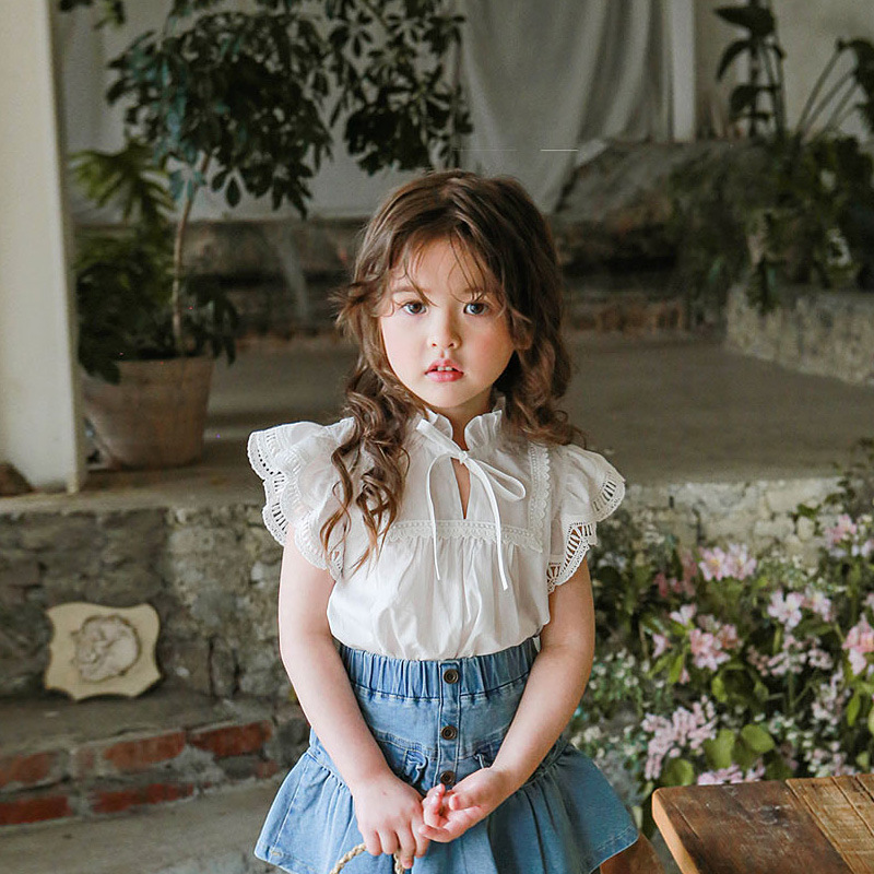 110☆緑 サーマル半袖セットアップ 韓国 女の子 くすみカラー子供服
