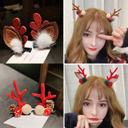 ヘアアクセサリー クリスマス頭飾り 子供のトップクリップ ヘアピン かわいい 妖精