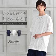 【Tシャツアイテム】スターダストプリントビッグシルエットTシャツ／MinoriTY
