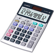 カシオ計算機 CASIO 実務電卓(日数&時間計算タイプ) ジャストタイプ12桁 JS-2