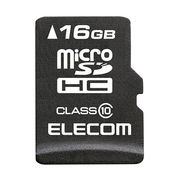 エレコム MicroSDHCカード/データ復旧サービス付/Class10/16GB MF-