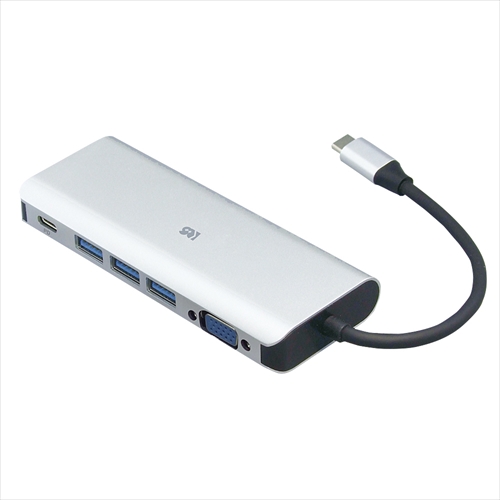 ラトックシステム USB Type-C マルチアダプター(VGA・PD・USBハブ) RS