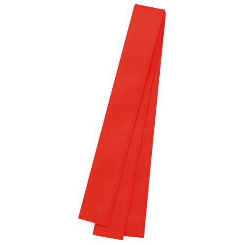 【50個セット】ARTEC カラー不織布ハチマキ 赤 ATC2979X50