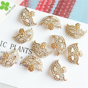 ミニ仮面 ラインストーン ハンドメイドアクセサリーパーツ 貼り付け DIY 手芸