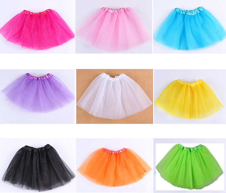11色　女の子　チュールスカート　ステージ衣装　ダンスウェア　スカート　バレエ衣装　子供服　可愛い