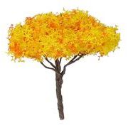 ジオラマ模型 秋の樹木 1/150 10個組 55626
