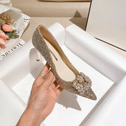 初回送料無料新作人気ハイヒールウェディング靴ハイヒールパーティー高級フレンチスタイル