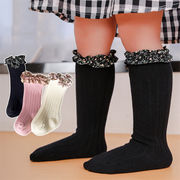 秋　子供用　韓国子供服　レッグウォーマー　ストッキング　花柄　ベビー用　靴下　可愛いソックス