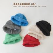 2022秋冬新作 韓国子供服  キッズ帽　可愛い  ハット     暖かい帽子   韓国ファッション    5色