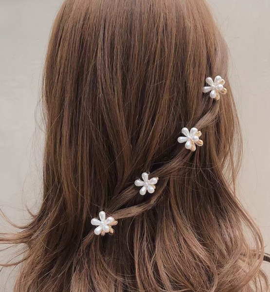 INS  人気   髪飾り 韓国ヘアアクセサリー  女の子 雑貨  ヘアゴム  レディース   ヘアクリップ花柄