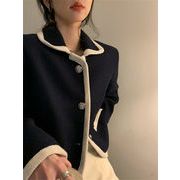 2022冬INS★ファッション　韓国風 　エレガント　ラシャ  ニットウェア　コート