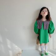2022秋冬新作 女の子    韓国子供服    かわいい  キッズ 服   ワンピース  子供服  80-130CM